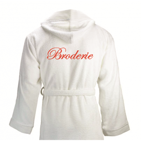Broderie grand format...