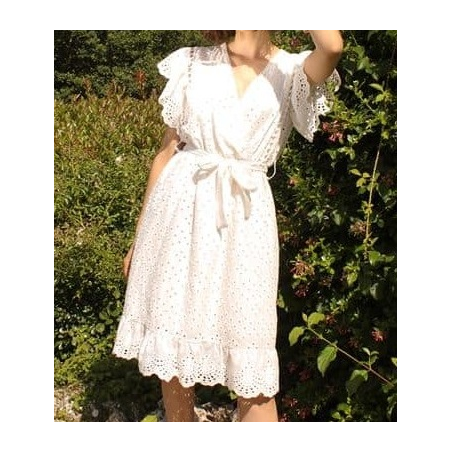 Robe broderie anglaise...